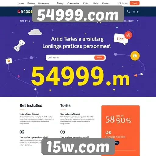Análise da experiência do usuário no site 54999.com